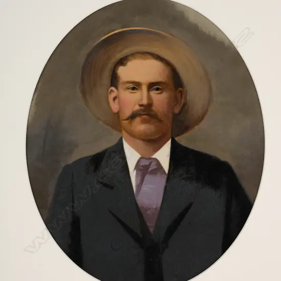 Henry Winkelmann (1860-1931) 'Portrait of Charlie Horton',